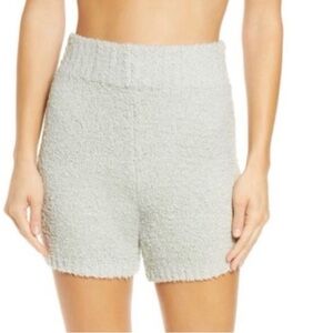 NWT SKIMS Cozy Knit Shorts in Mint Size Medium